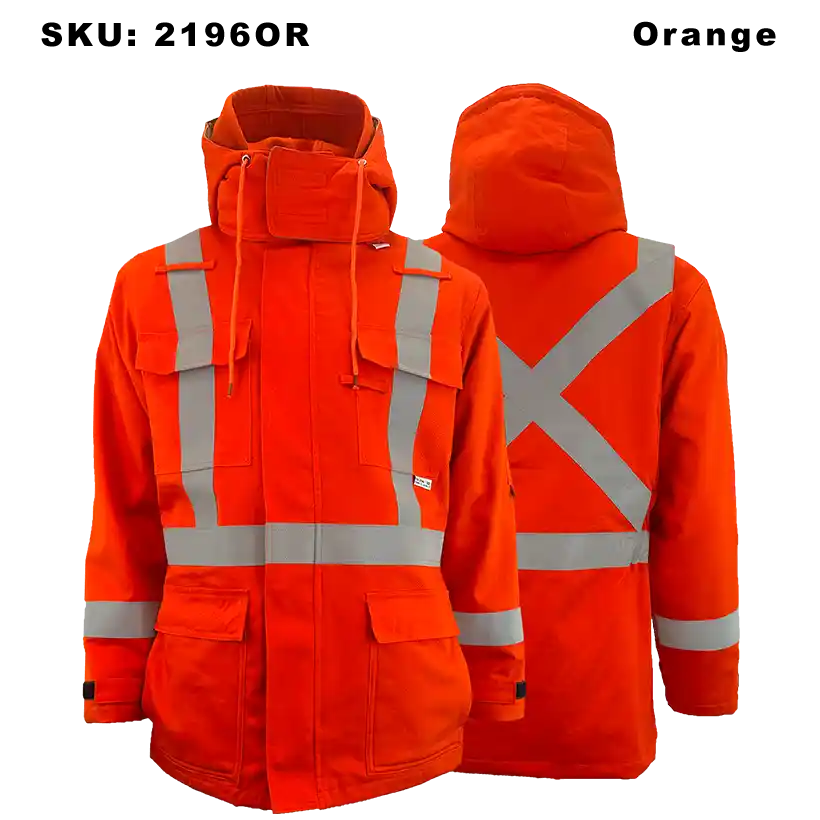 3 in 1  FR Winter Parka with 2" Stripe Cat 2