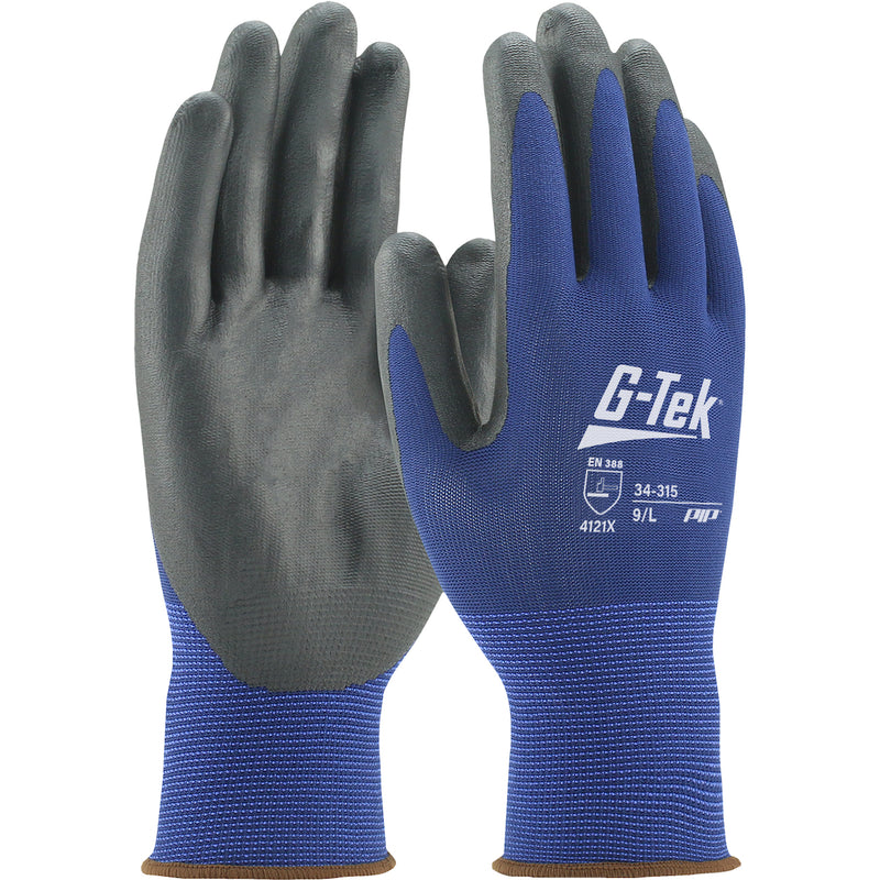 G-Tek Nitrile Coated Foam Grip Glove 15 Gauge, Dozen
