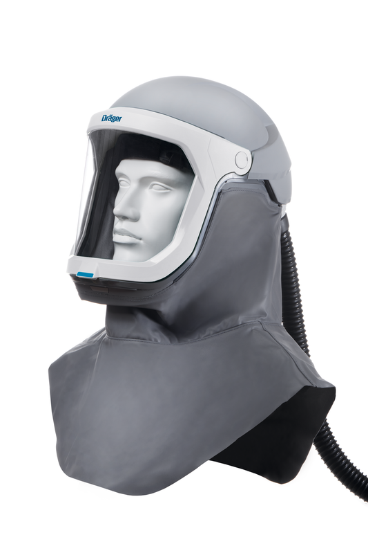 Draeger X-plore 8000 Helmet PC visor L3Z