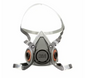 3m 6100 Half Face Respirator, Small