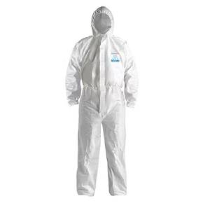CoverMe XP1800 Type 5/6 Microporous Disposable Coverall with Hood - Case of 25 - supplynow.ca