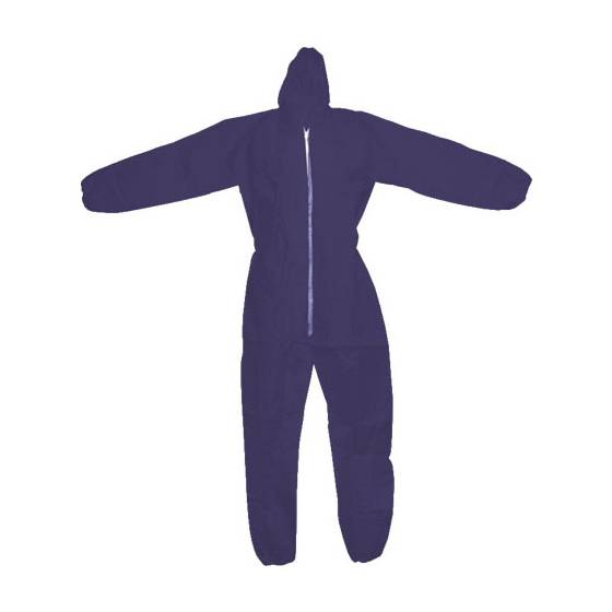 RONCO Care Blue Coverall features detail - supplynow.ca