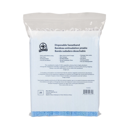 Disposable Sweatband Box of 25