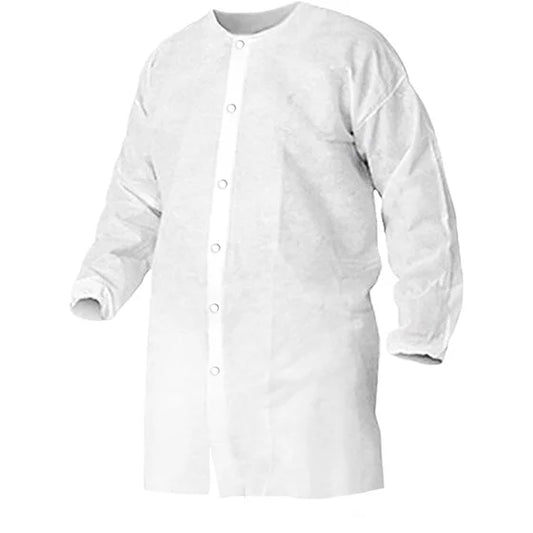 CoverMe Disposable PP Shirt - White (Case of 50)