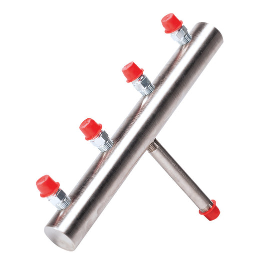 MSA Breathing Air Manifold 4 Outlet Less Quick Connects