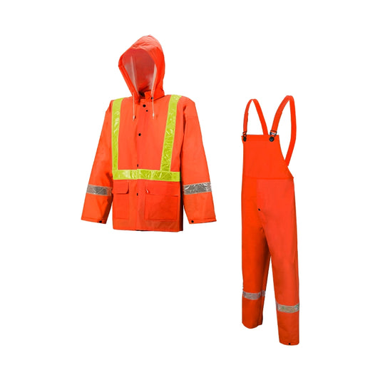 401 Waterproof High Visibility Safety Rain Suit