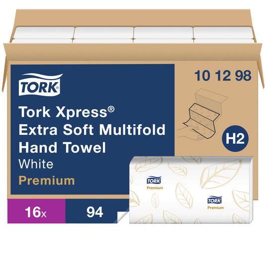 Tork Xpress® Extra Soft Multifold Hand Towel White H2