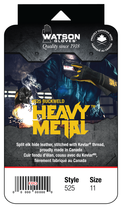 Heavy Metal Buckweld, Pack of 6