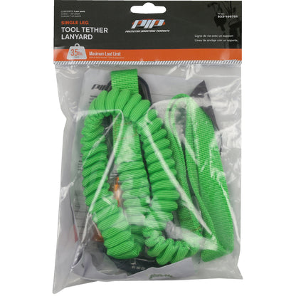 PIP® Single Leg Tool Tethering Lanyard - 22 lbs. maximum load limit