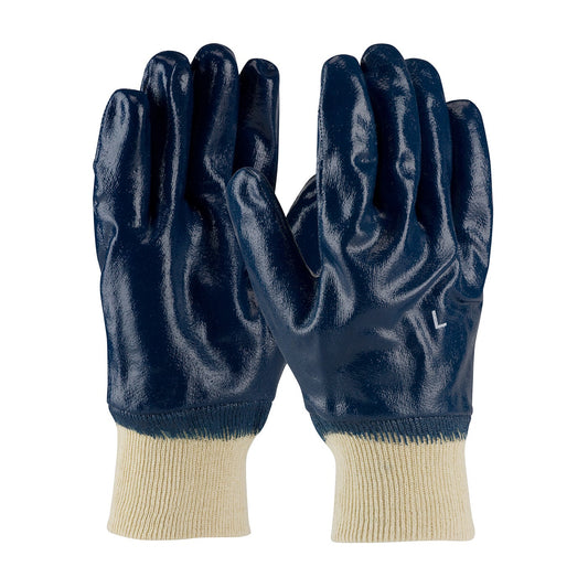 Armortuff - Nitrile Coated Supported Gloves, Smooth Finish, Knit Wrist