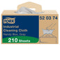 Tork Industrial Cleaning Cloth Gray W7