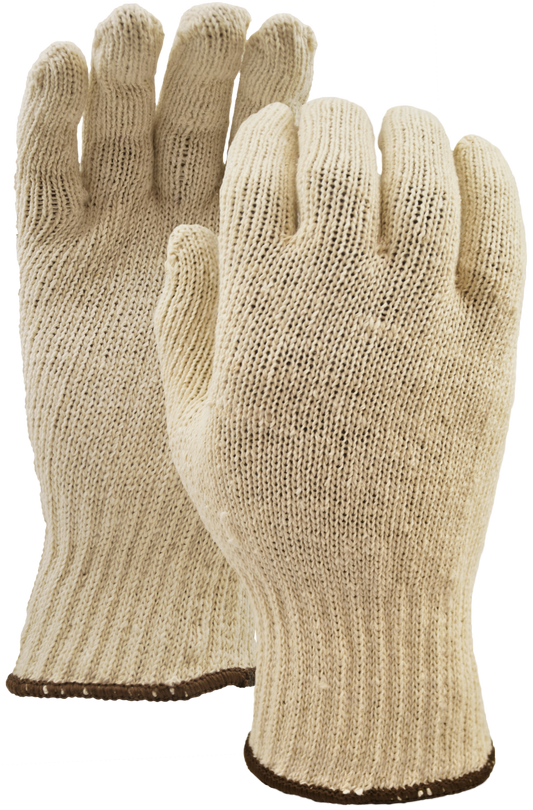 Cotton Gloves - Natural Colour - White Knight Large - Dozen