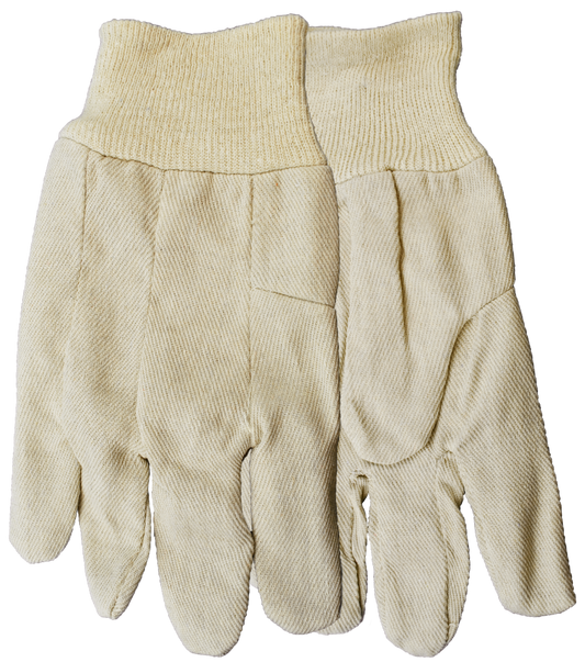 Watson Gloves White On! Mens - Pack of 12