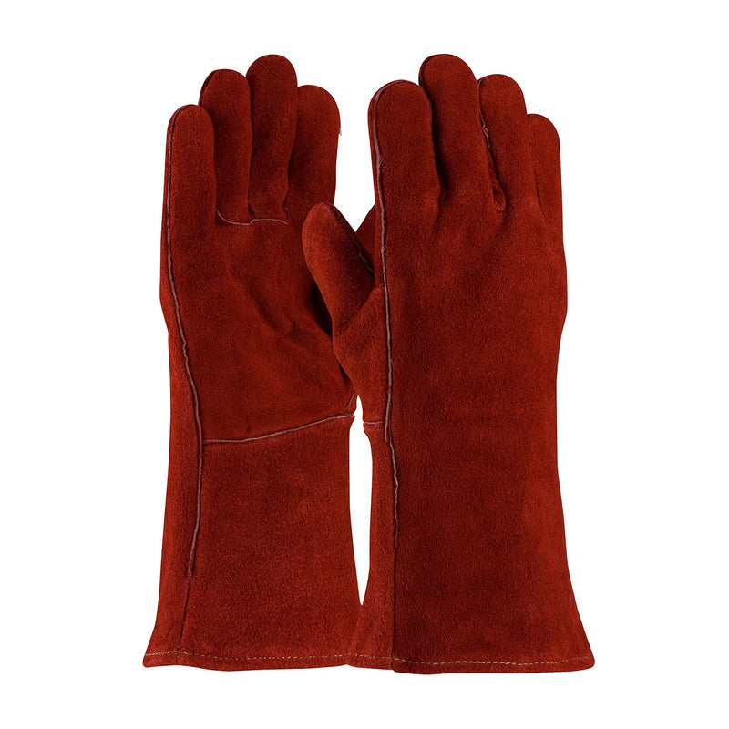 Cowhide Leather Welder's Glove with Cotton Lining - Discontinued