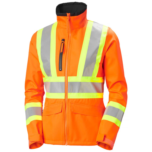 Alta High Visibility Women's Softshell Jacket, CSA