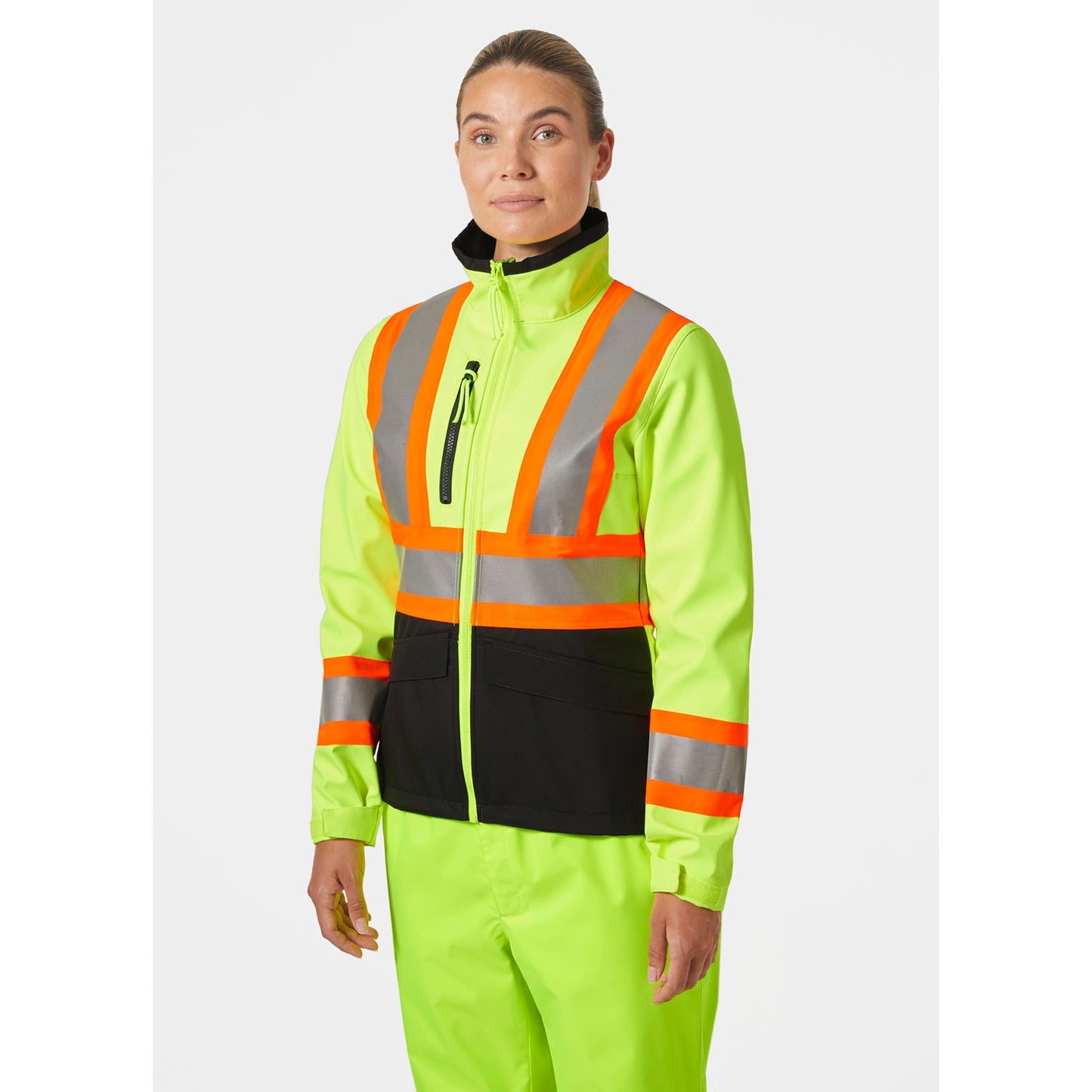 Alta High Visibility Women's Softshell Jacket, CSA