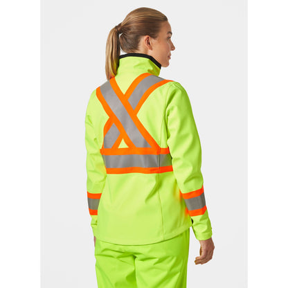 Alta High Visibility Women's Softshell Jacket, CSA