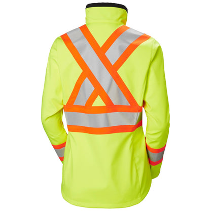 Alta High Visibility Women's Softshell Jacket, CSA