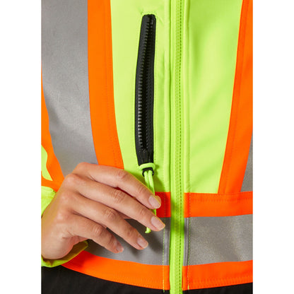 Alta High Visibility Women's Softshell Jacket, CSA