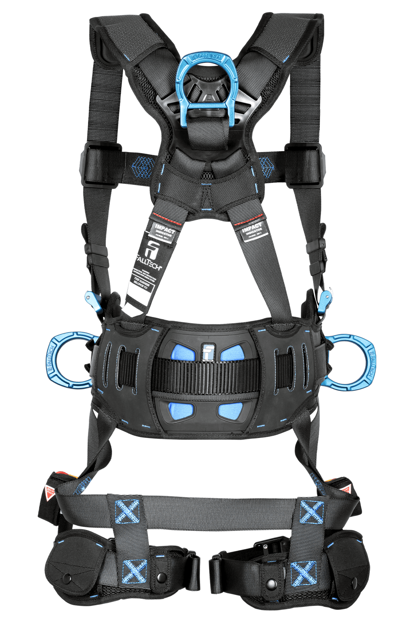 FT-One Full Body Safety Harness With Tool Belt, Tongue Buckle Leg Adjustments
