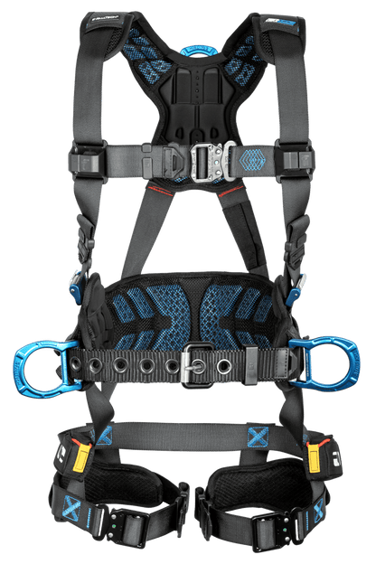 FT-One Full Body Safety Harness With Tool Belt, Tongue Buckle Leg Adjustments