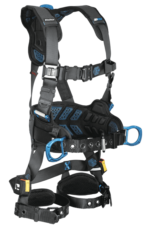 FT-One Full Body Safety Harness With Tool Belt, Tongue Buckle Leg Adjustments