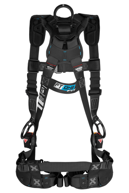 Women's FT-ONE FIT Harness with Quick Connect Chest and Leg Straps, Side and Back D-Rings