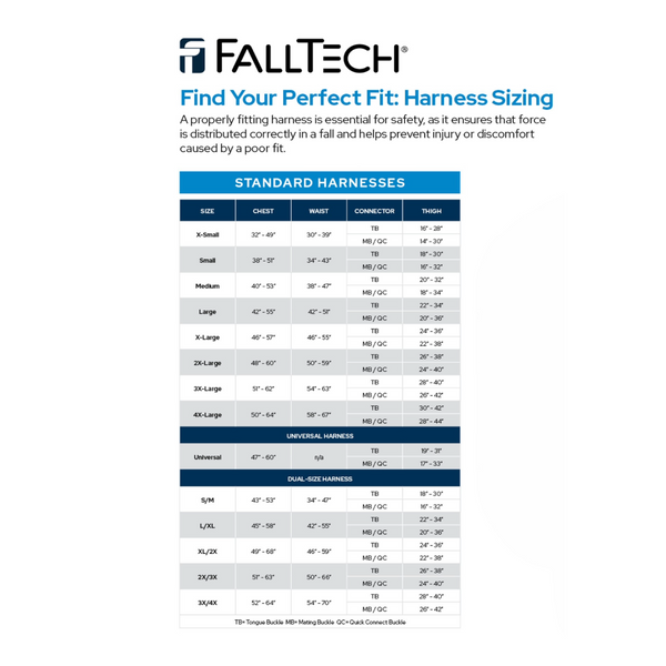 Sizing Chart
