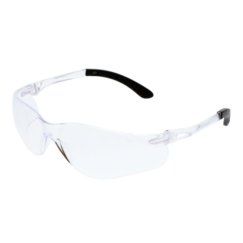 Clear Rimless Economy Safety Glasses, Anti-Fog Lens, CSA, 90806