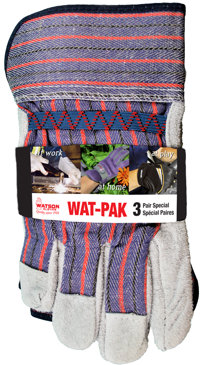 Watson Gloves Watpak 3Pk Econo Split - Sold by 2
