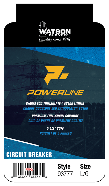 Powerline Lined Circuit Breaker - Pack of 6