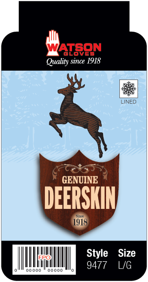 Watson Gloves Wild Deerskin - Pack of 12