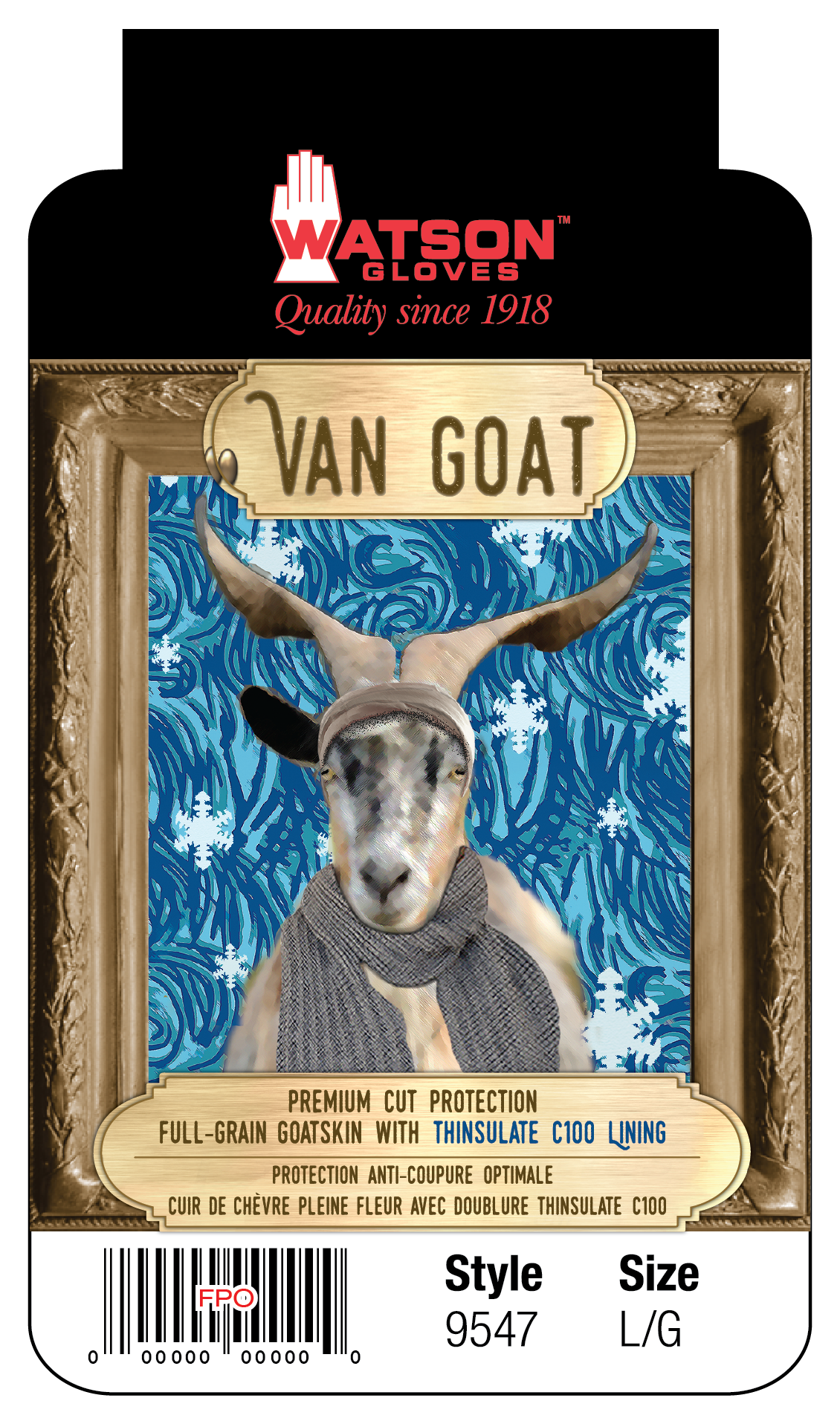 Winter Van Goat - Pack of 6