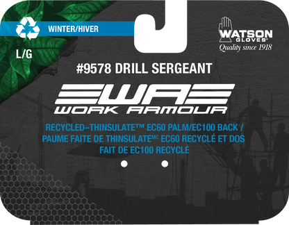 Work Armour Drill Sergeant Lined - Pack of 6
