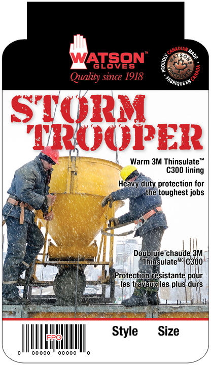 Storm Trooper Thinsulate 300 Mitten - Pack of 6