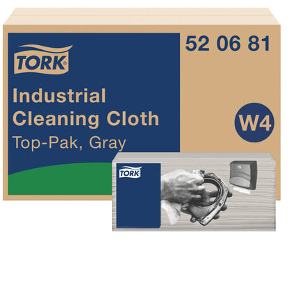 Tork Industrial Cleaning Cloth Gray W4