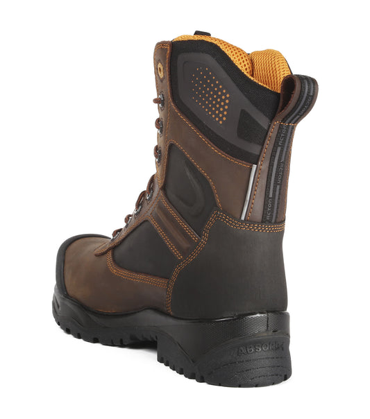 Acton Thor Men's Steel Toe Work Boots - Brown