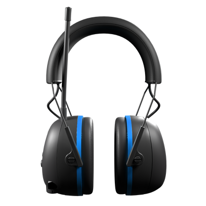 IsoTunes Wireless Safety Air Defender Safety Earmuffs with Bluetooth and AM/FM