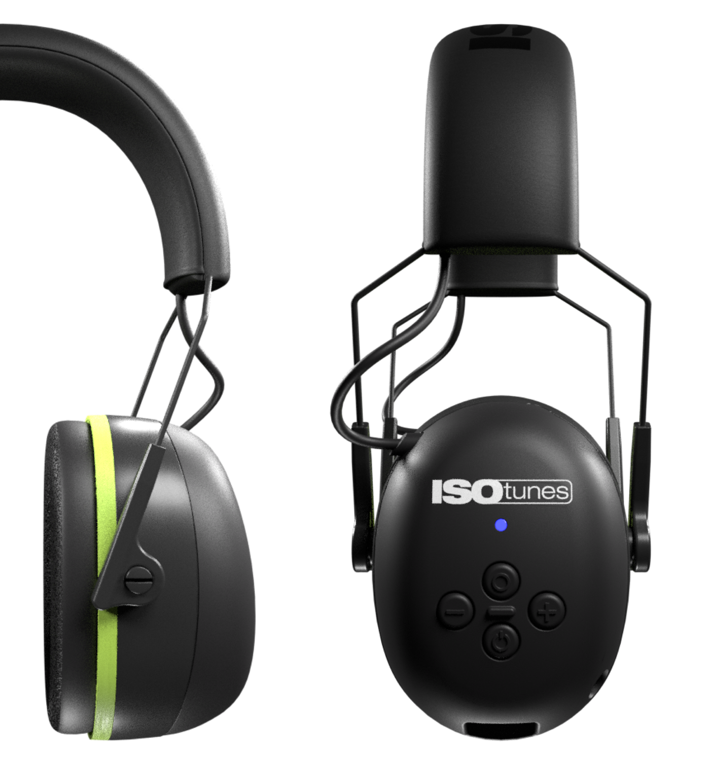 IsoTunes Wireless Safety Air Defender Safety Earmuffs with Bluetooth