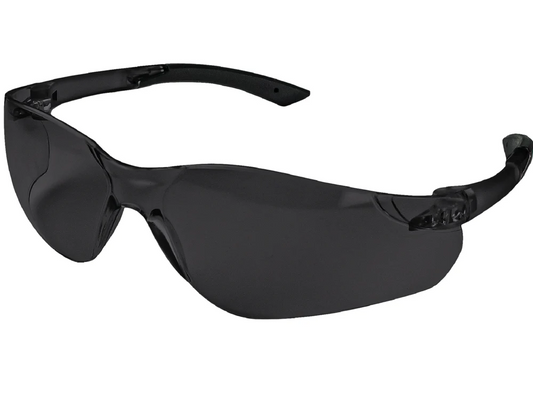 Baker Grey Rimless Economy Safety Glasses, CSA Approved
