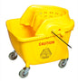 Bucket with Funnel Wringer, 35 Qt