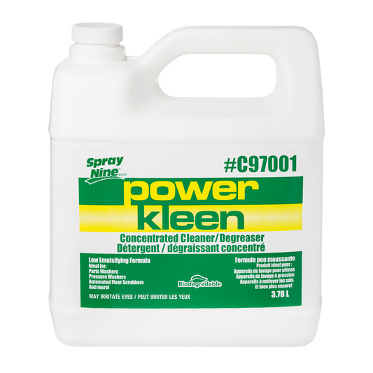 Spray Nine® Power Kleen Parts Wash Cleaner, 3.78L Jug