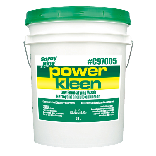 Spray Nine® Power Kleen Parts Wash Cleaner, 20L Pail