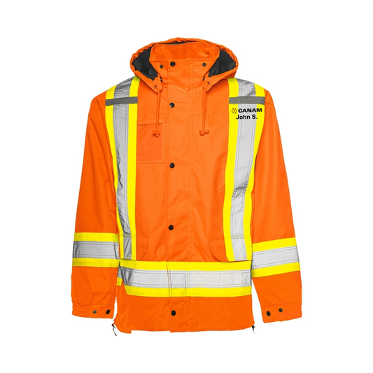 CANAM High Visibility 6-in-1 Winter Safety Parka