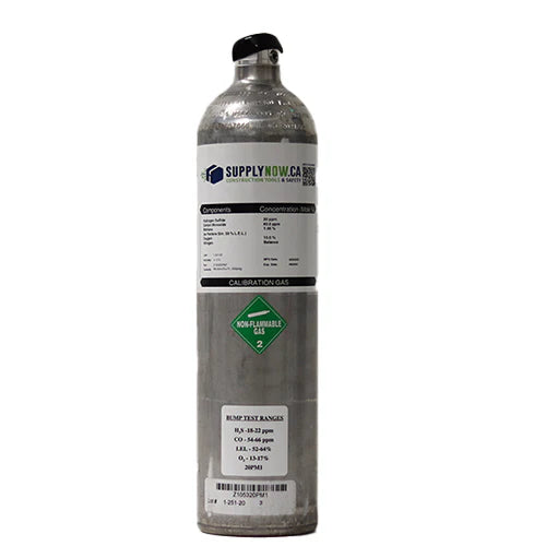 34L - Draeger Calibration Gas for 4 Gas Monitor