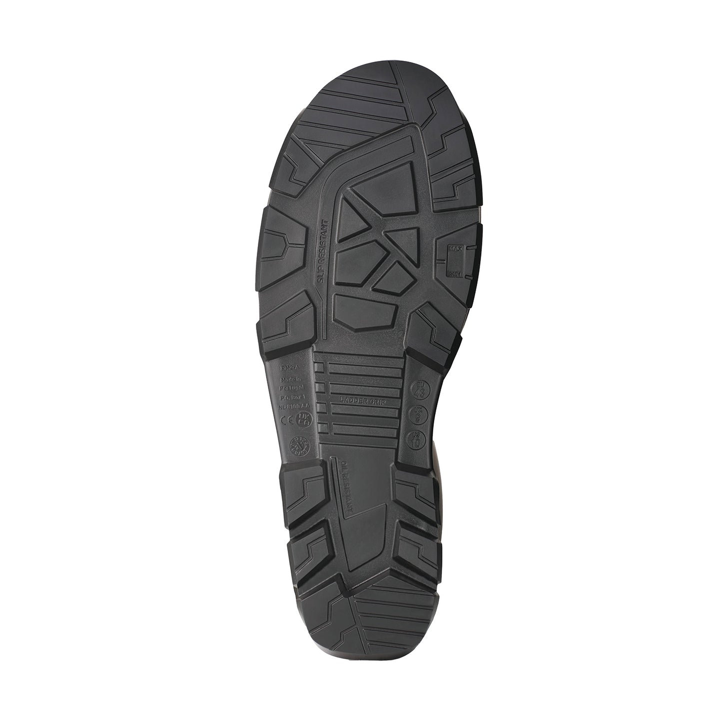 Dunlop JobGUARD Full Safety Men's Rubber Work Boots - Black