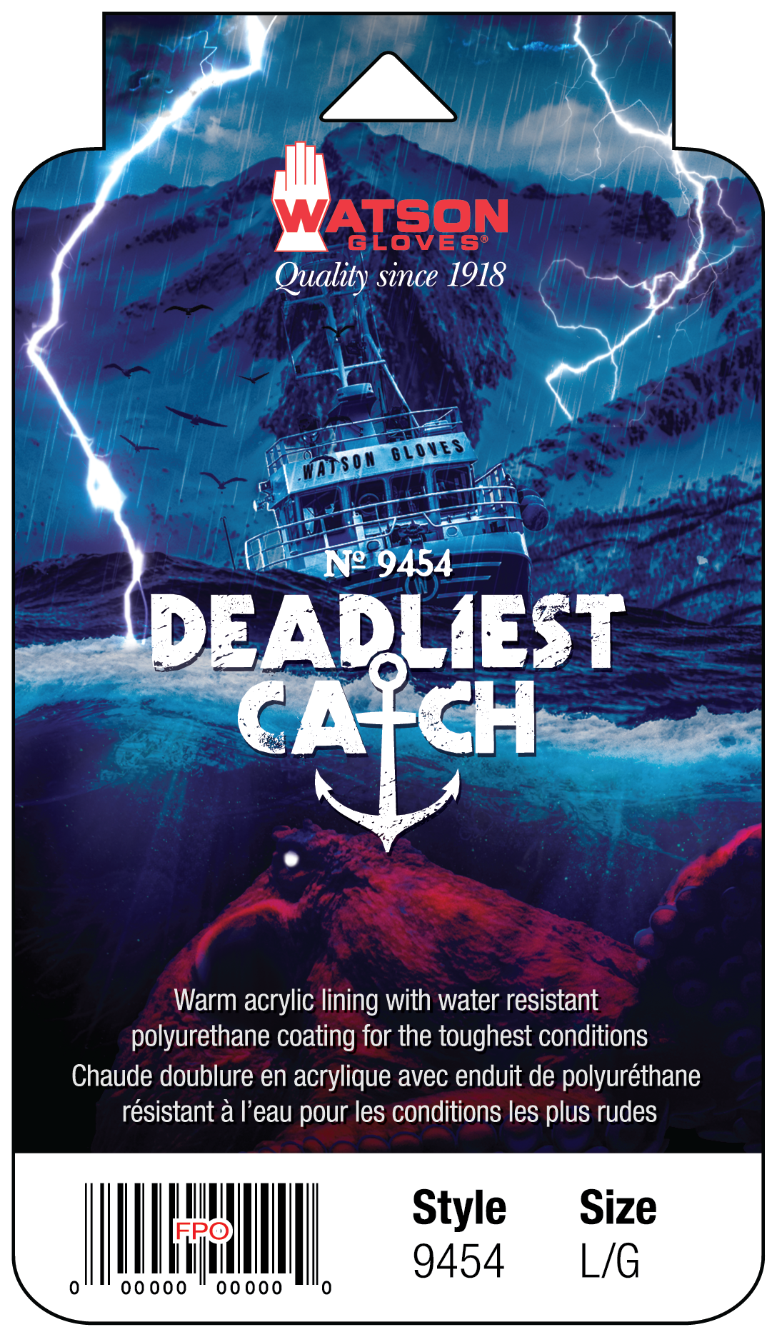 Watson Gloves Deadliest Catch Gloves - Pack of 6