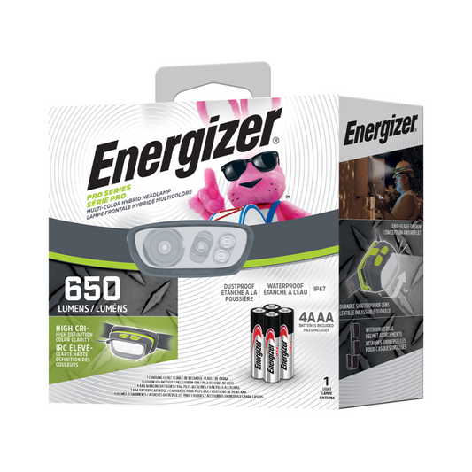 Energizer® Pro Series Hybrid Hight CRI Headlight (HDL80)