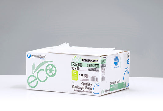 ECO Performance Garbage Bags X-Strong 35 x 50 Clear