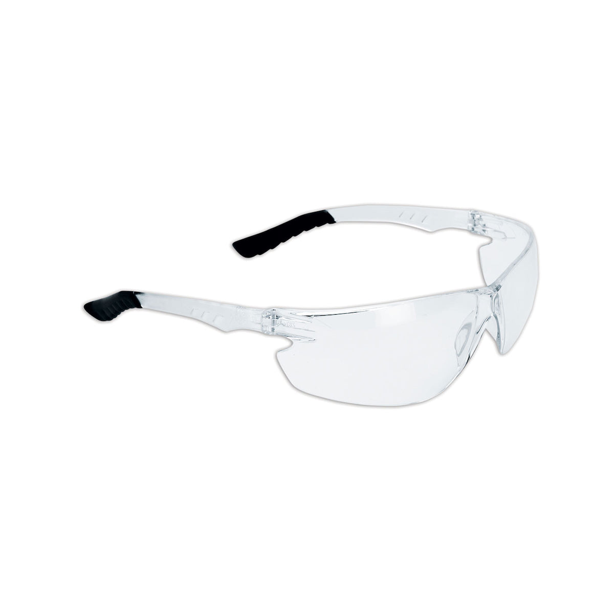 Techno™ Rimless Safety Glasses with Clear Temple, Clear Lens and 4A Coating - EP850C